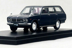 1/43 NISSAN SKYLINE 1800 VAN DELUXE (1970) Blue Metallic