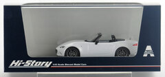 1/43 MAZDA ROADSTER (2015) Crystal White Pearl Mica