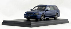 1/43 SUBARU LEGACY TOURING WAGON BLITZEN (2002) Nordic Blue Mica