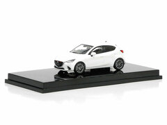 1/64 MAZDA DEMIO (2014) Snowflake White Pearl Mica