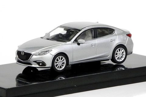 1/64 MAZDA AXELA SEDAN (2014) Aluminum Metallic