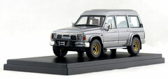 Hi-Story 1/43 NISSAN SAFARI Extra Van High Roof Grand Road (1987) Dark Gray Metallic