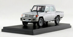 Hi-Story 1/43 Toyota LAND CRUISER 70 PICKUP (2014) Silver Metallic