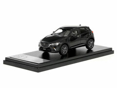 Hi-Story 1/43 MAZDA CX-3 (2015) Jet Black Mica