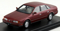 Hi-Story 1/43 NISSAN INFINITI Q45 Selection Package (1990) Burgundy