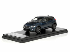 Hi-Story 1/43 MAZDA CX-3 (2015) Deep Crystal Blue Mica