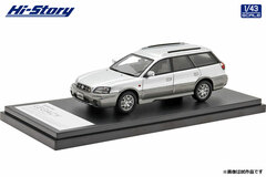 1/43 SUBARU LEGACY Lancaster 6 (2001) Premium Silver Metallic/Quartz Gray Opal