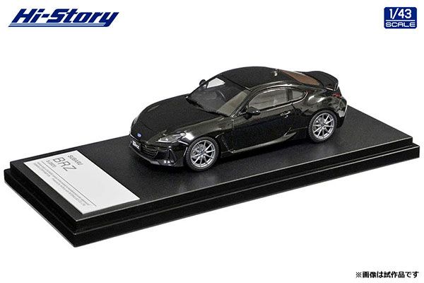 1/43 SUBARU BRZ S (2021) Crystal Black Silica
