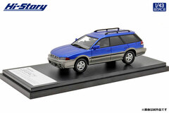 1/43 SUBARU LEGACY GRAND WAGON (1996) Royal Blue Mica/Gray Opal