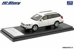 1/43 SUBARU OUTBACK 3.0R (2004) Arctic White Pearl