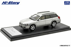 1/43 SUBARU OUTBACK 3.0R (2004) Brilliant Silver Metallic / Granite Gray Opal