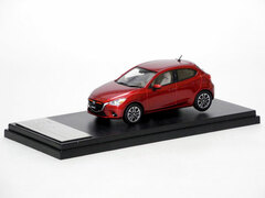 Hi-Story 1/43 MAZDA DEMIO XD Touring (2014) Soul Red Premium Metallic
