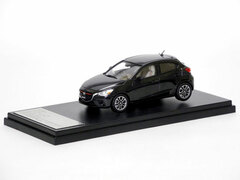 Hi-Story 1/43 MAZDA DEMIO XD Touring (2014) Jet Black Mica