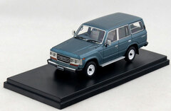 Hi-Story 1/43 Toyota LAND CRUISER GX (1989) Blueish Gray Metallic