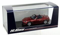 Hi-Story 1/43 MAZDA ROADSTER RS (2013) Zeal Red Mica