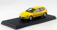 Hi-Story 1/43 Honda CIVIC SiR-II (1991) Carnival Yellow