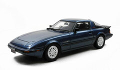 Hi-Story 1/43 MAZDA SAVANNA RX-7 TURBO GT IMSA Special (1985) CANAL BLUE METALLIC