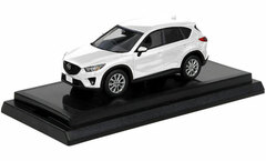 Diecast Model 1/64 MAZDA CX-5 Crystal White Pearl Mica