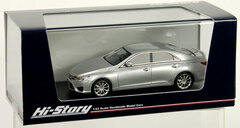 Hi-Story Resin Model 1/43 Toyota MARK X 350S (2012) Silver Metallic