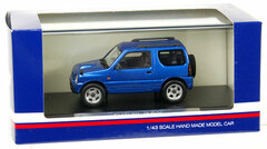 Hi-Story Resin Model 1/43 SUZUKI JIMNY XC (1998) Cyprus Blue Metallic