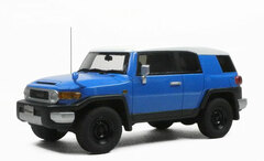 Hi-Story Resin Model 1/43 Toyota 2010 FJ Cruiser (Two Tone Blue)