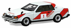 Hi-Story Resin Model 1/43 Toyota CELICA COUPE 1800GT-TS (1982) White/ Red