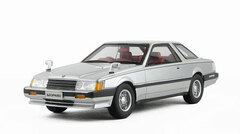 Hi-Story Resin Model 1/43 Silver Nissan Leopard 2-door H/T 280X SF-L (1980)