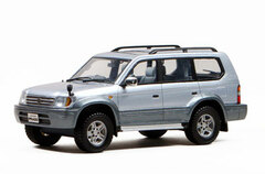 Hi-Story Resin Model 1/43 Bluish Silver TOYOTA LAND CRUISER PRADO (5DOOR TZ 1996)