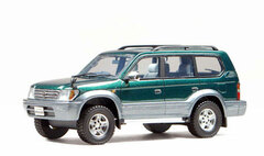 Hi-Story Resin Model 1/43 Dark Green Mica TOYOTA LAND CRUISER PRADO (5DOOR TZ 1996)
