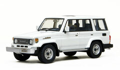 Hi-Story Resin Model 1/43 Toyota Land Cruiser 70 (1990) White