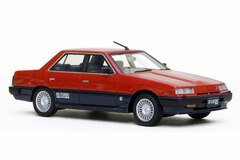 Hi-Story Resin Mini Car 1/43 SKYLINE SEDAN 2000 TURBO INTERCOOLER  (1984)  RS-X (1984) Red