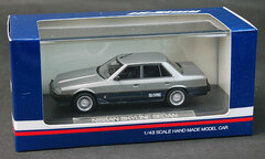Hi-Story Resin Mini Car1/43 1/43 SKYLINE SEDAN 2000 TURBO INTERCOOLER  (1984)  RS-X (1984) Silver
