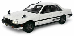 Hi-Story Resin Mini Car 1/43 White Skyline Sedan 2000 Turbo RS (1983)