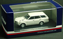 Hi-Story Resin Model 1/43 Mazda Savanna Sports Wagon GR (1972) White