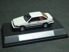 Hi-Story Resin Model 1/43 Toyota AE86 Levin 2dr (1983) White