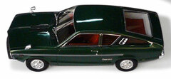 Hi-Story Resin Model 1/43 Nissan Sunny Coupe GX (1973) Olive Green Metallic