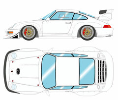 1/43 Porsche 911 (993) GT2 EVO 1998 White