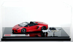 1/43 Lamborghini Aventador Roadster LP700-4 (w/Engine) Metallic Red