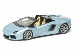1/43 Lamborghini Aventador Roadster LP700-4 Azzurro Thetis (Metallic Light Blue)