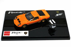 1/43 Lamborghini Miura P400 1967 V12 w/Engine Orange/ Gold