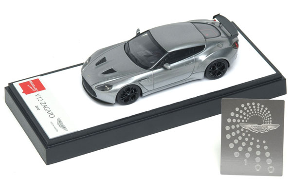 1/43 Aston Martin V12 Zagato 2012 Metallic Gray