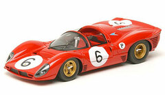 Handmade Model Car 1/43 #0860 No.6 Ferrari 330 P4 Spider 