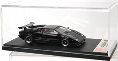 Handmade Model Car 1/43 Black Lamborghini Countach 25th Anniversary 1988