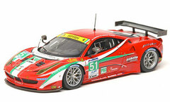Handmade Model Car 1/43 Ferrari 458 GT2 LMGTE-Pro 