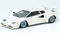 Handmade Model Car 1/43 Pearl White Lamborghini Cauntach LP5000QV 1985