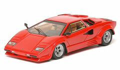 Handmade Model Car 1/43 Red Lamborghini Cauntach LP5000 Quattrovalvole 1985 Wingless