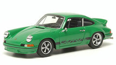 Handmade Model Car 1/43 Porsche 911 Carrera RS 2.7 1973 Green/ Black Stripe