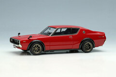 1/43 Nissan Skyline 2000 GT-R (KPGC110) 1973 (RS Watanabe 8-Spoke Wheel) Red