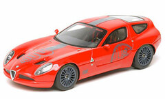 Handmade Model Car 1/43 Alfaromeo TZ3 Corsa Villa d'Este 2010