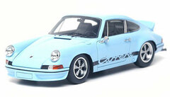 Handmade Model Car 1/43 Porsche 911 Carrera RS 2.7 1973 Gulf Blue